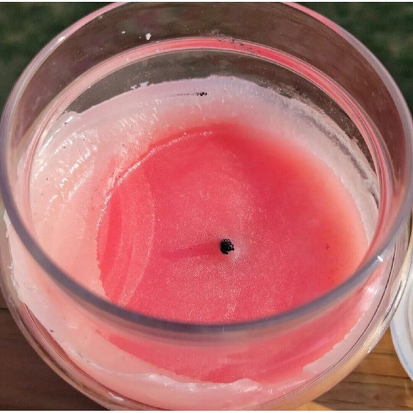 Yankee Candle Hearts & Flowers Black Band White Label 22 Oz Jar Retired RARE - Picture 10 of 14